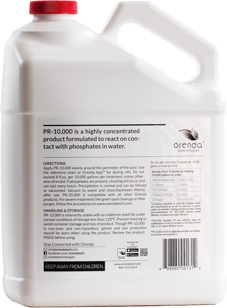 Orenda Phosphate Remover Concentrate, 1-Gallon