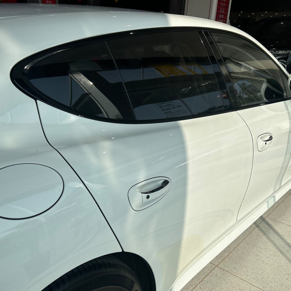 Glossy Black Chrome Delete Window Trims For Porsche Panamera 2010-2016