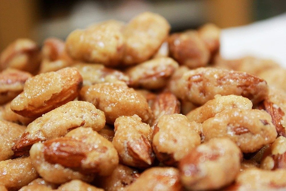 Cinnamon Flavored Toffee Covered Almonds by It's Delish, 10 lbs Bulk
