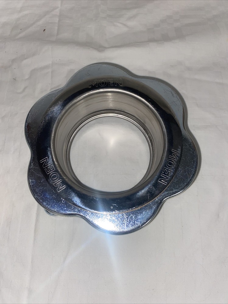 Genuine Moen Garbage Disposal 3-Bolt Quick Lock Mount Stainless Sink Flange