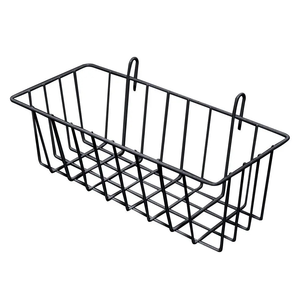 Hanging Grid Storage Rack Basket HD Multi-Function Organizer Wall Kitchen/Bath
