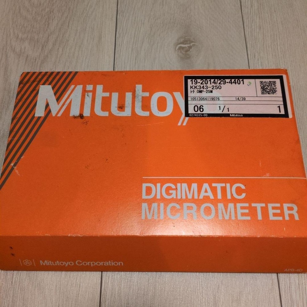 Mitutoyo Digimatic Micrometer KK343-250 #86