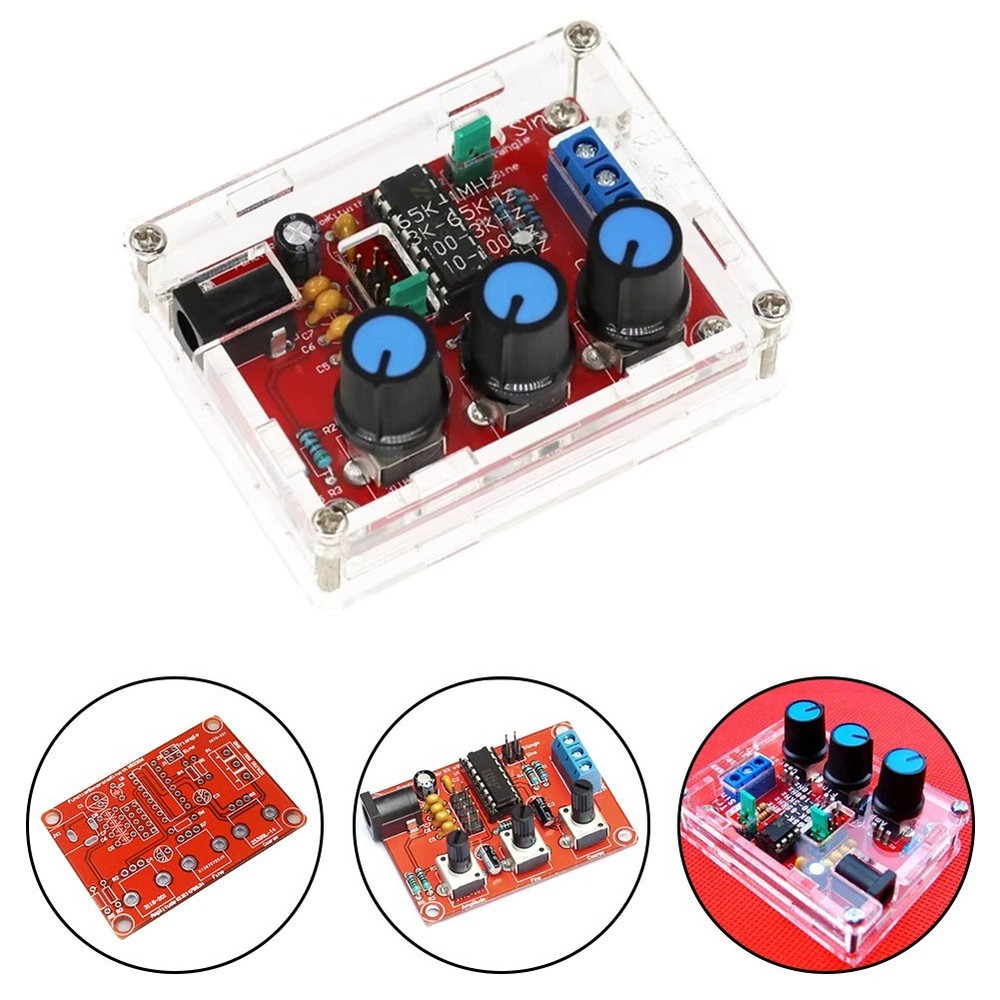 Compact Signal Generator for XR2206 with User Friendly Setup for Immediate Use