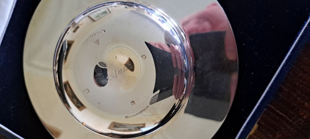 Garrards & co silver armada dish ltd ed 400 th year spanish armada
