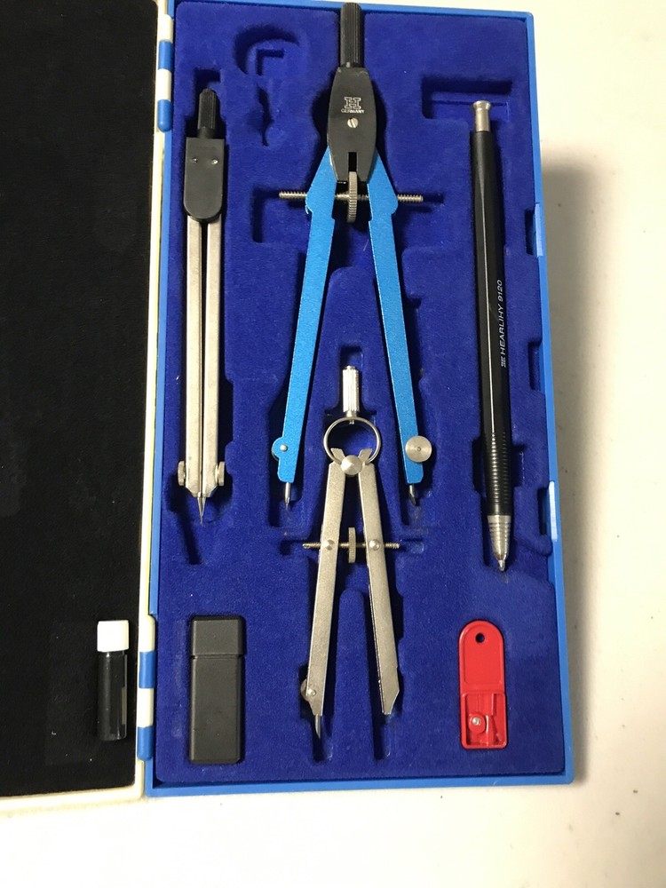 Hearlihy & Co Collegiate Drafting Tool Set, Made in Germany