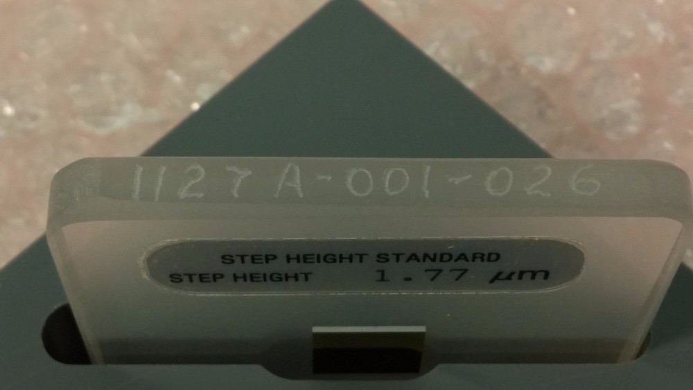 VLSI Standards SHS-1.77 Step Height Standard