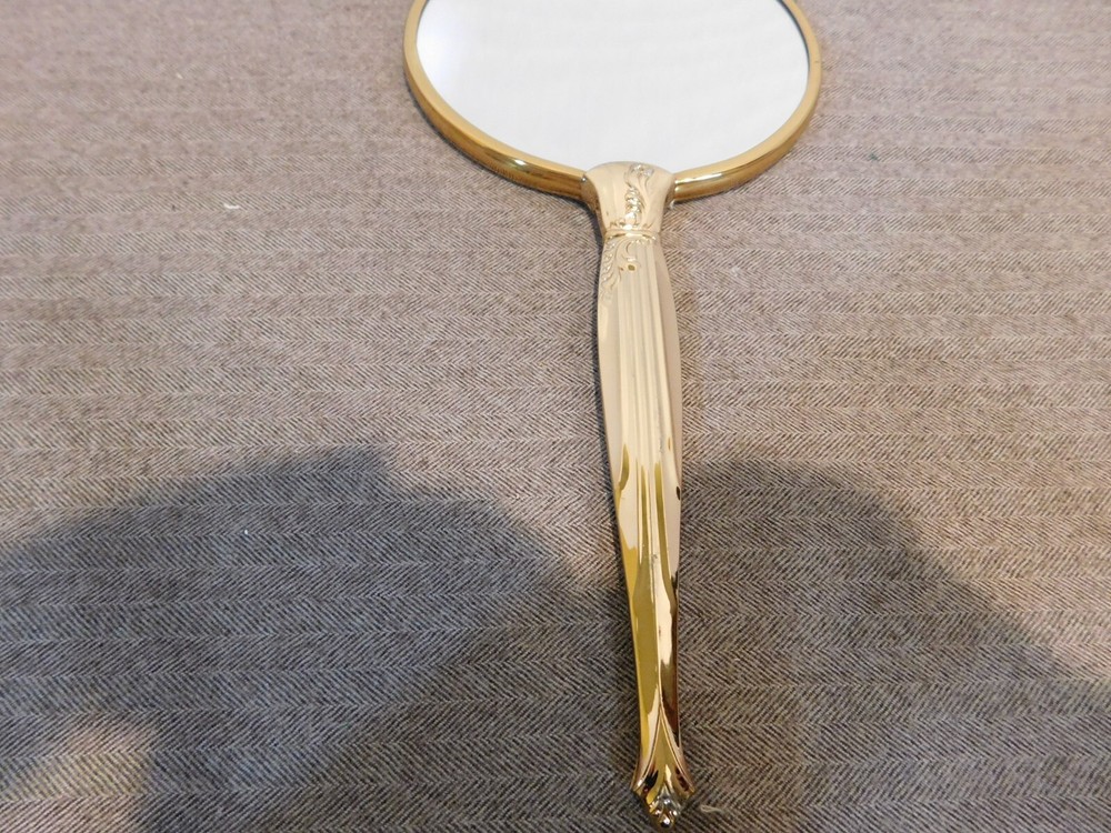 Vintage Matson Beauty Handheld Two-Sided Mirror with Original Box