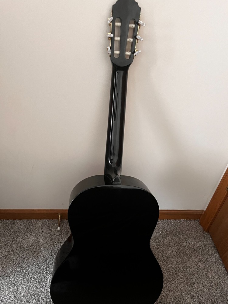 Lucero #LC100BK Classical Guitar Classical Nylon Guitar Acoustic Classical