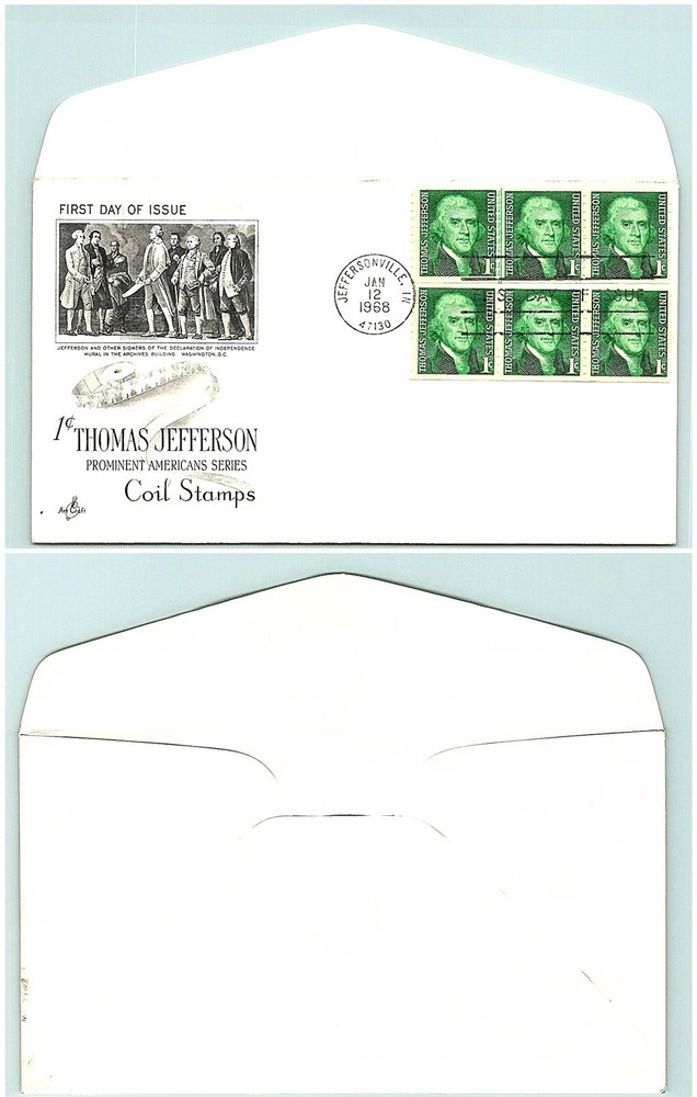 S01-3902, *THOMAS JEFFERSON, *ARTCRAFT FDC