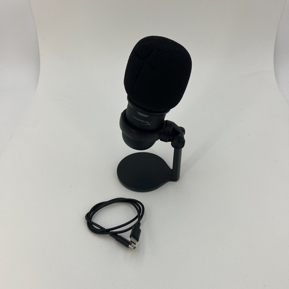 HyperX SoloCast USB Gaming Microphone - Black (4P5P8AA) READ DESC
