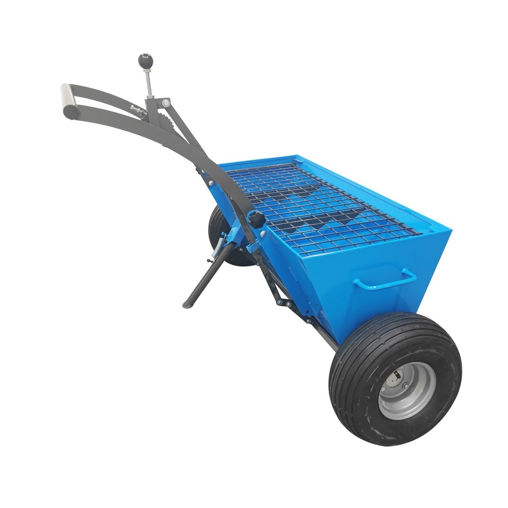 Sand Scattering Machine Hand-Push Abrasive Sand Spreader Machine High Efficiency