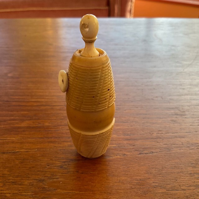 THIMBLE, TAPE MEASURE, VICTORIAN ERA