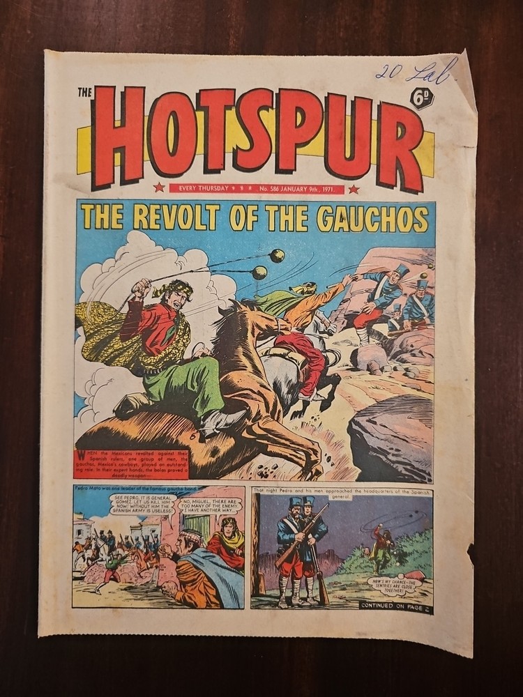 The Hotspur Comic - #586 - 9 January 1971