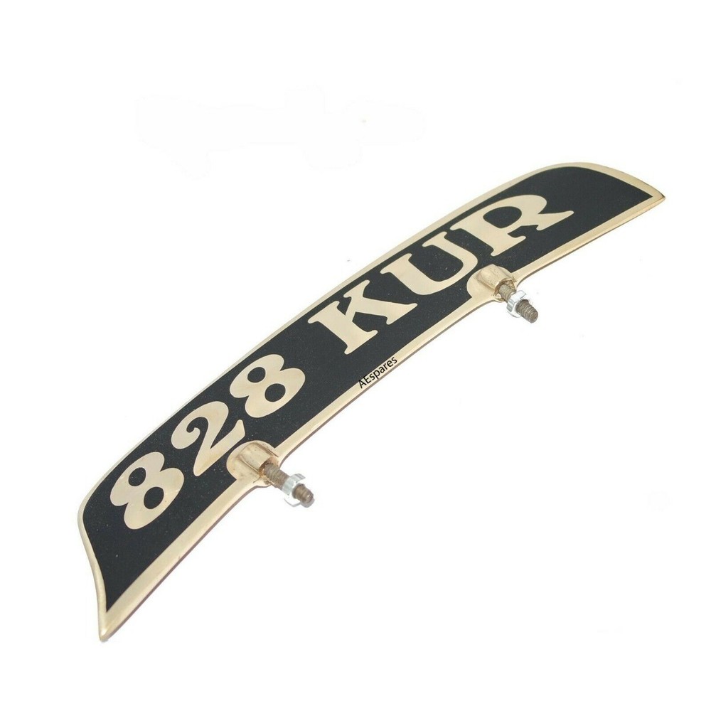 Customized Front Mudguard License Number Plate Motorcycle Universal Fit S2u