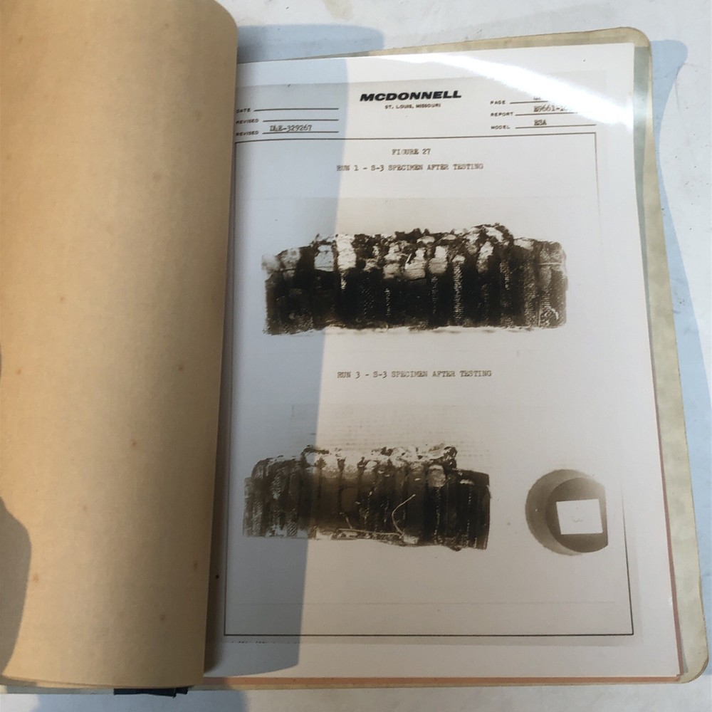 1964 McDonnell Douglas Structures Report - Thermal Conductivity - SCARCE!