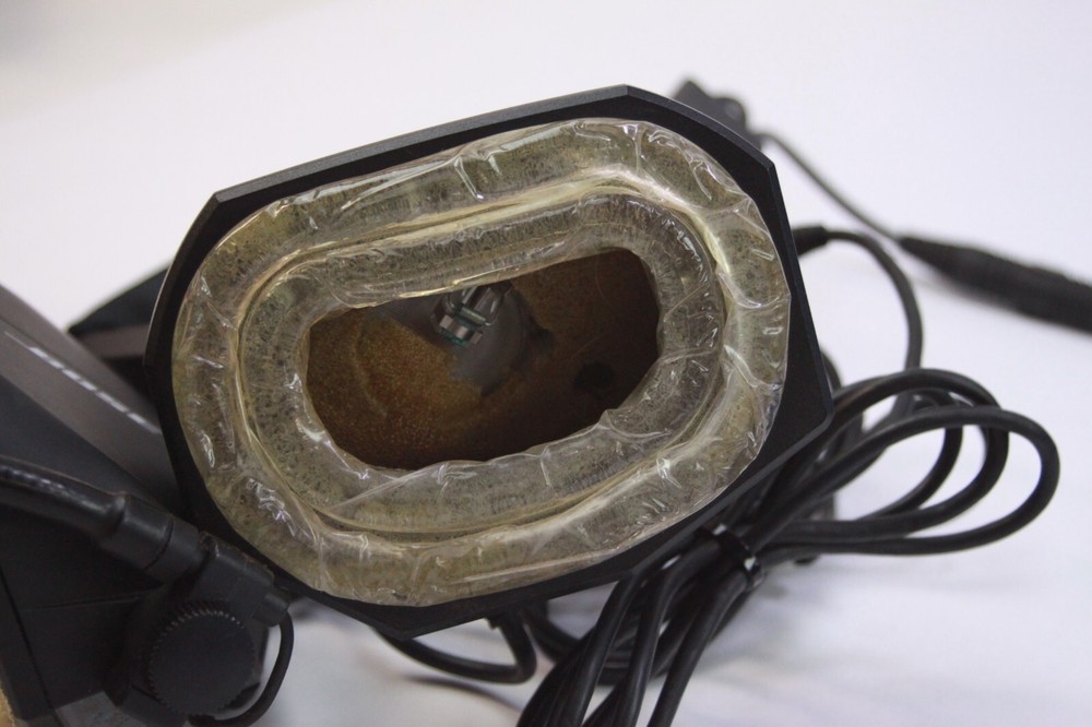 Bose AH-BG Aviation Headsets With Interface Untested Mic Sound Working READ