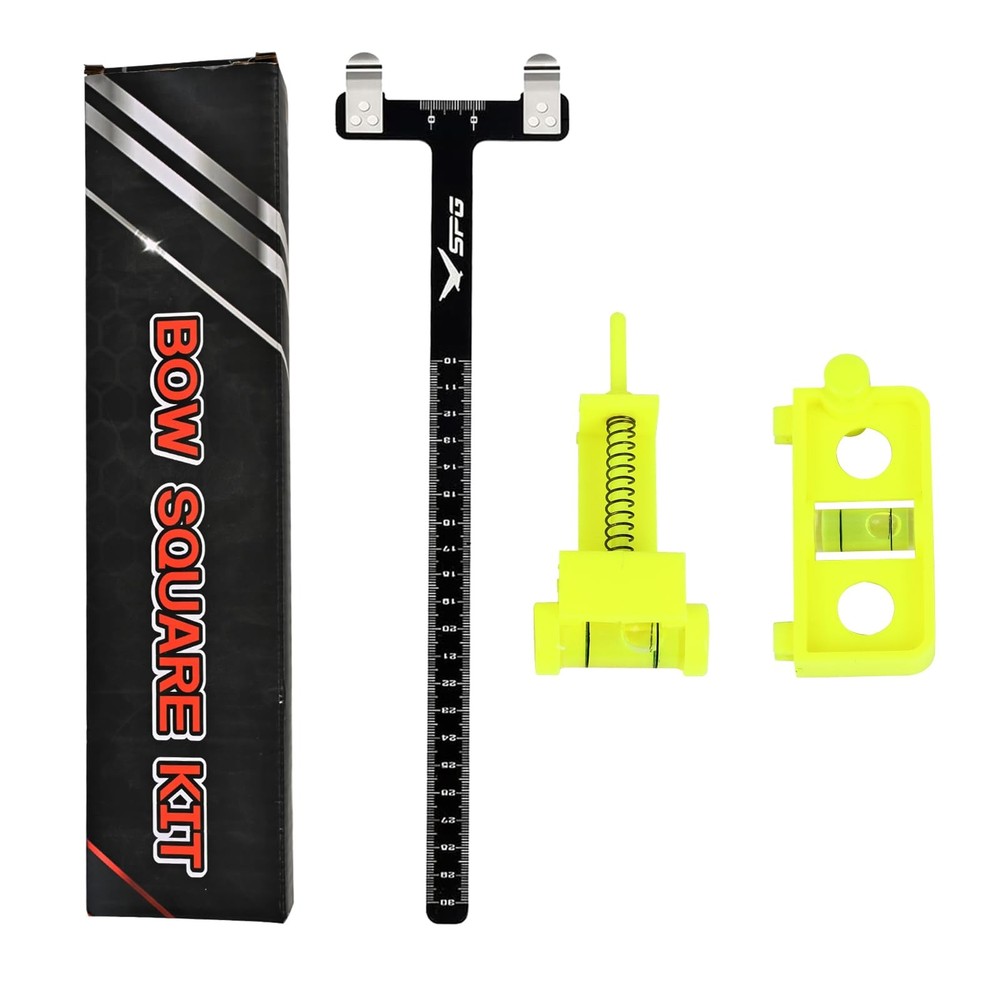 SPG Bow Square Level Kit 2-Pack - Archery String Turning Yellow