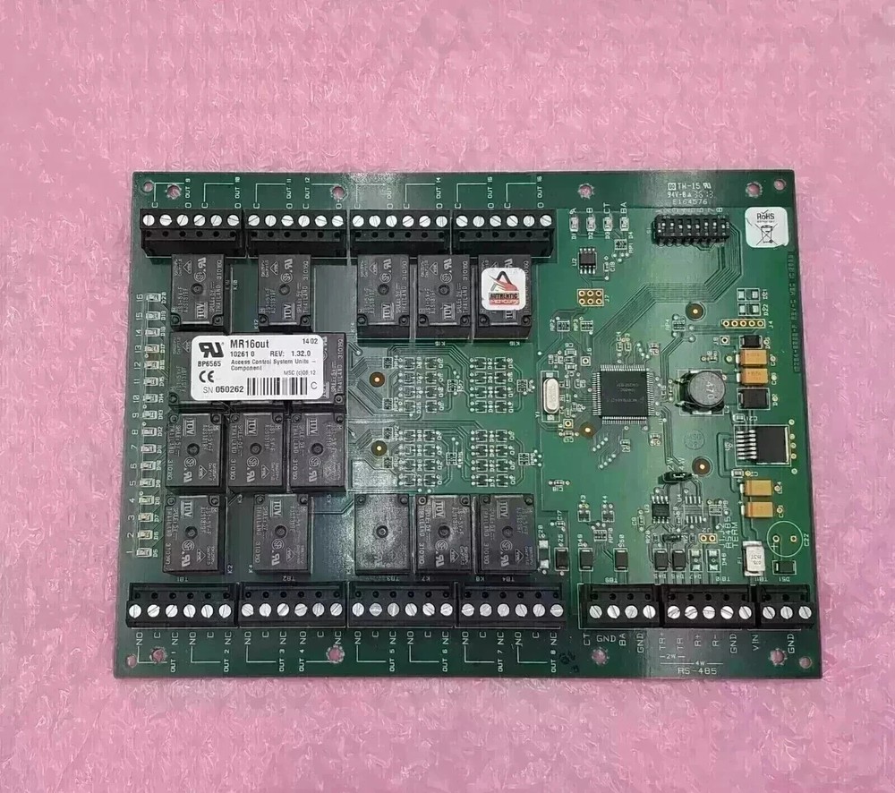LENEL MERCURY SECURITY MR16 OUTPUT MONITOR MODULE