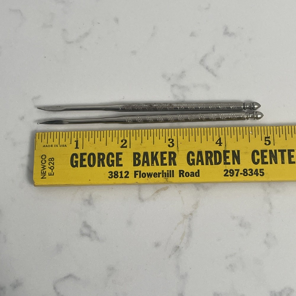 2 Vintage Metal Nutcracker Replacement Picks