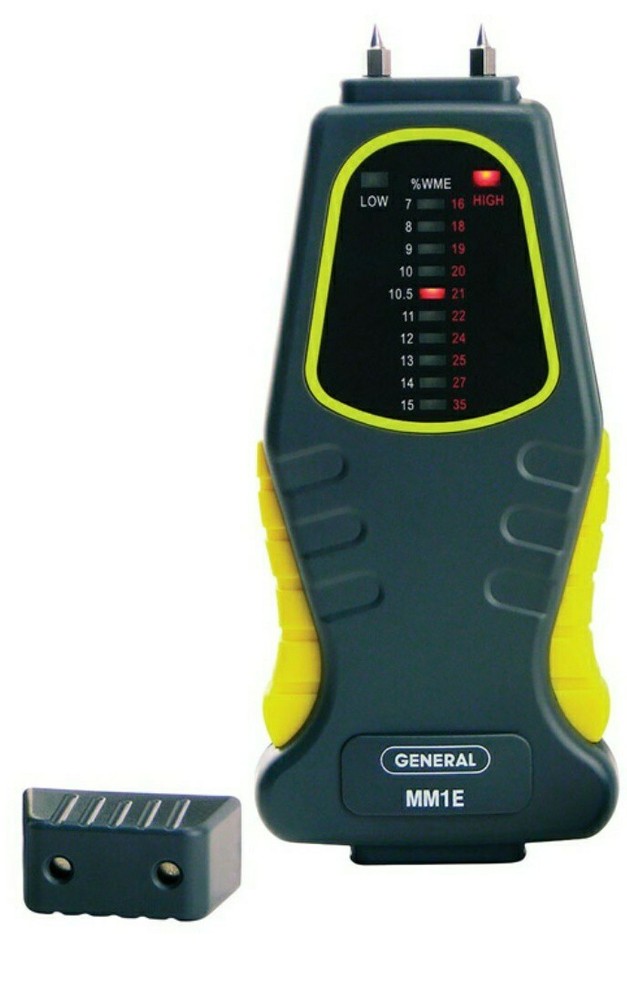 General Tools LED Display Moisture Meter Model MM1E
