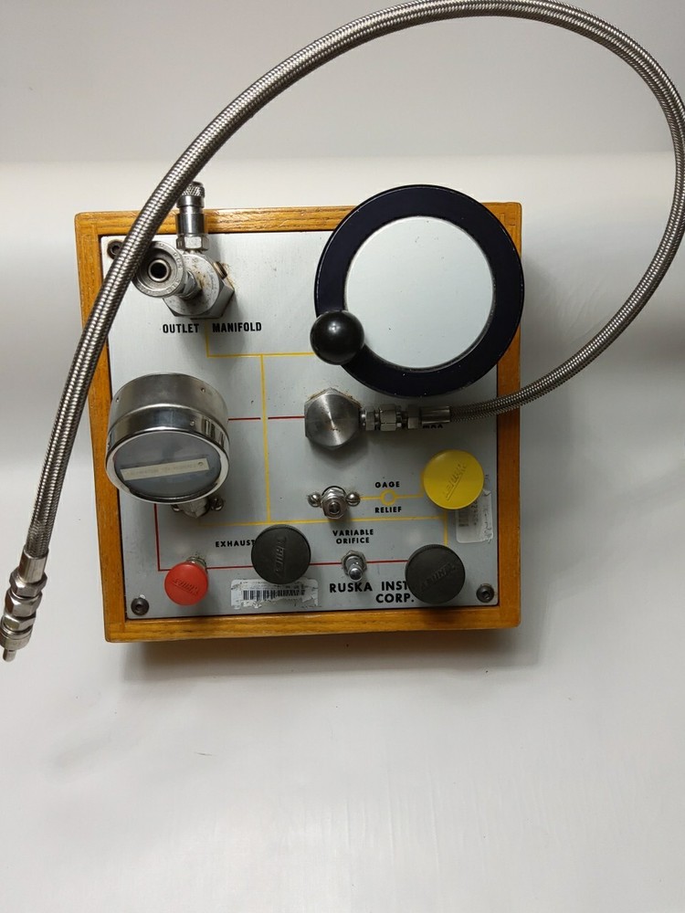 RUSKA PRESSURE CONTROL 2461-800 (USED NOT TESTED)