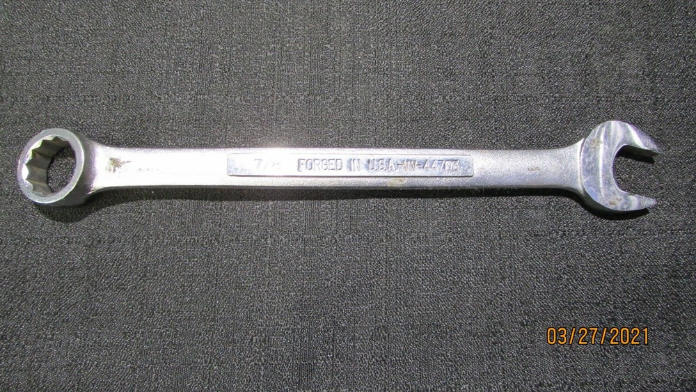 Pre Owned Craftsman SAE or Metric Combination Wrench - Multiple Sizes
