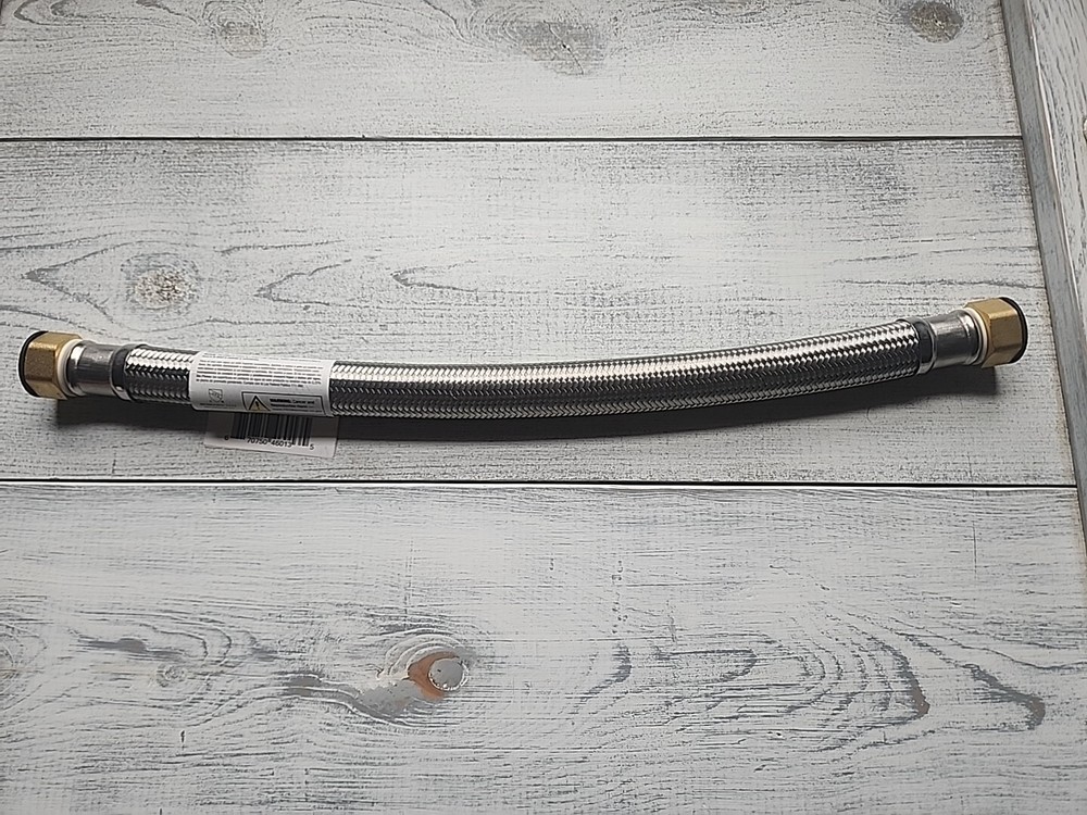 Apollo 18" 3/4- FIP In x 3/4" FIP Out Stainless Steel Water Heater Connector NEW