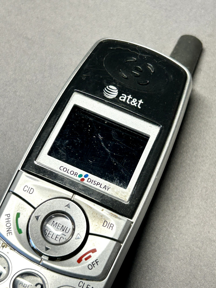 AT&T E6014B Handset Color Display Screen No Battery