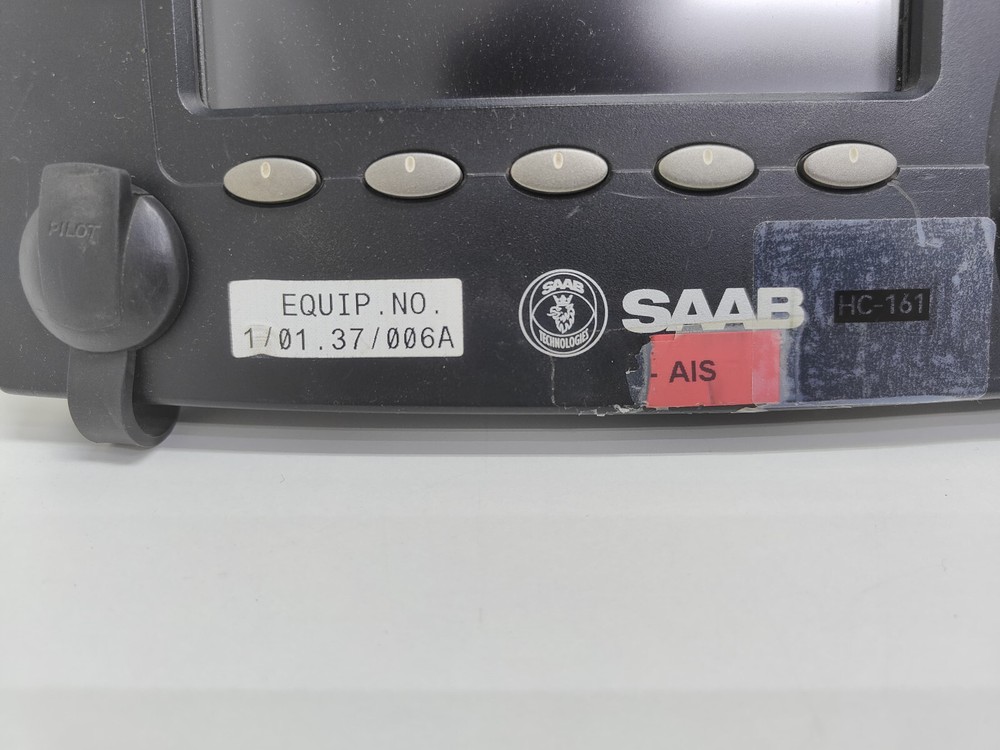 SAAB TRANSPONDERTECH R4 DISPLAY UNIT, HC#161 (TESTED)