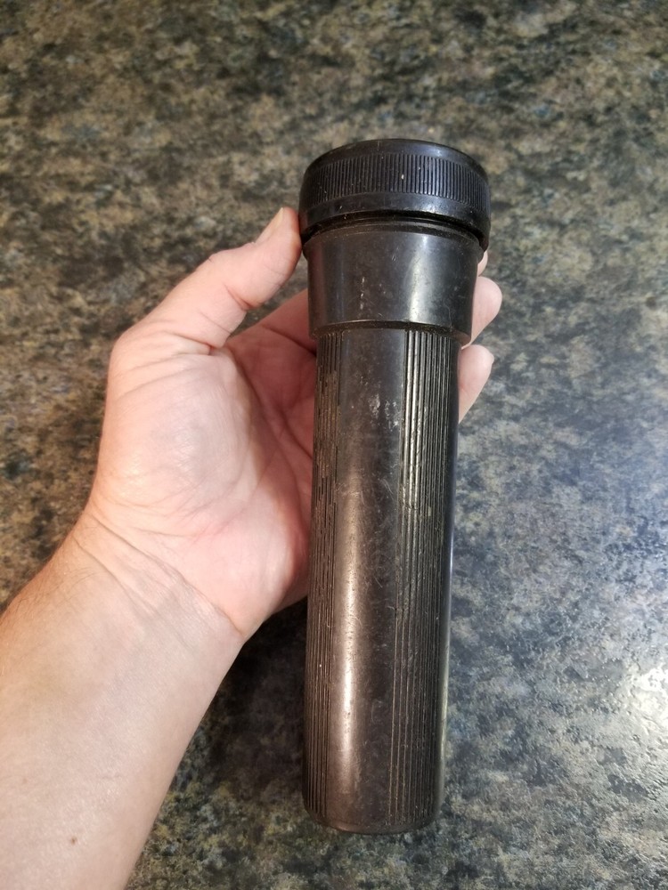 Vintage Flashlight Seaboard Systems "Always Keep Safety in Sight"