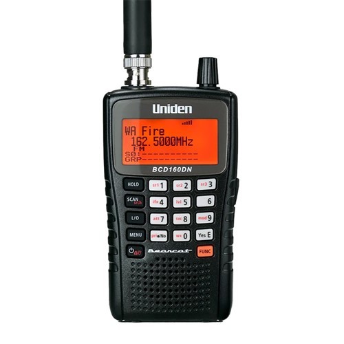 Uniden BCD160DN Feature-Packed Digital Handheld Scanner (BCD160DN)