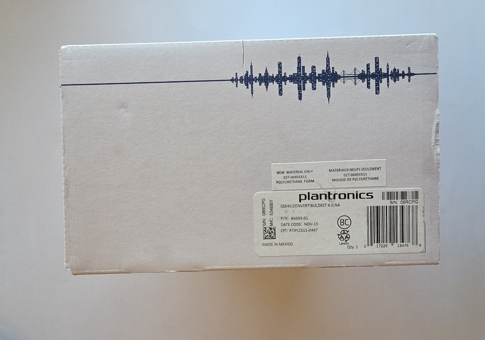 Plantronics CS540 Convertible Wireless Headset