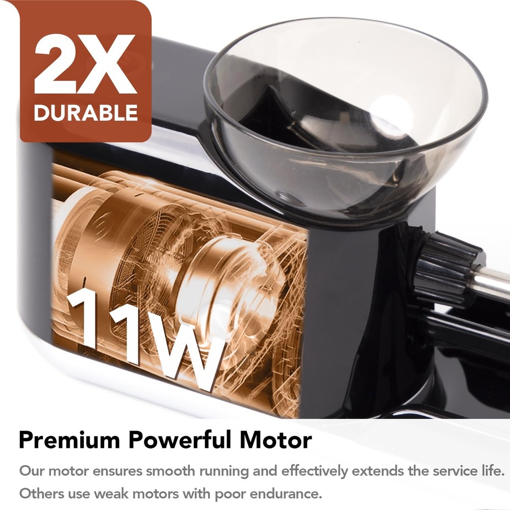 Cigarette Rolling Machine, Electric Pre Roll Automatic Preroll Black