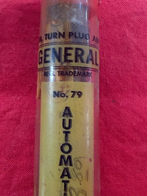 General Tools No. 79 Automatic Center Punch - rusty - Vintage