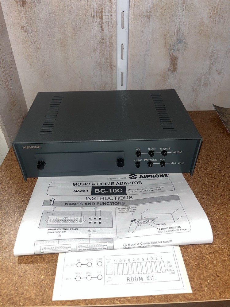 Aiphone BG-10C Music and Chime Adaptor