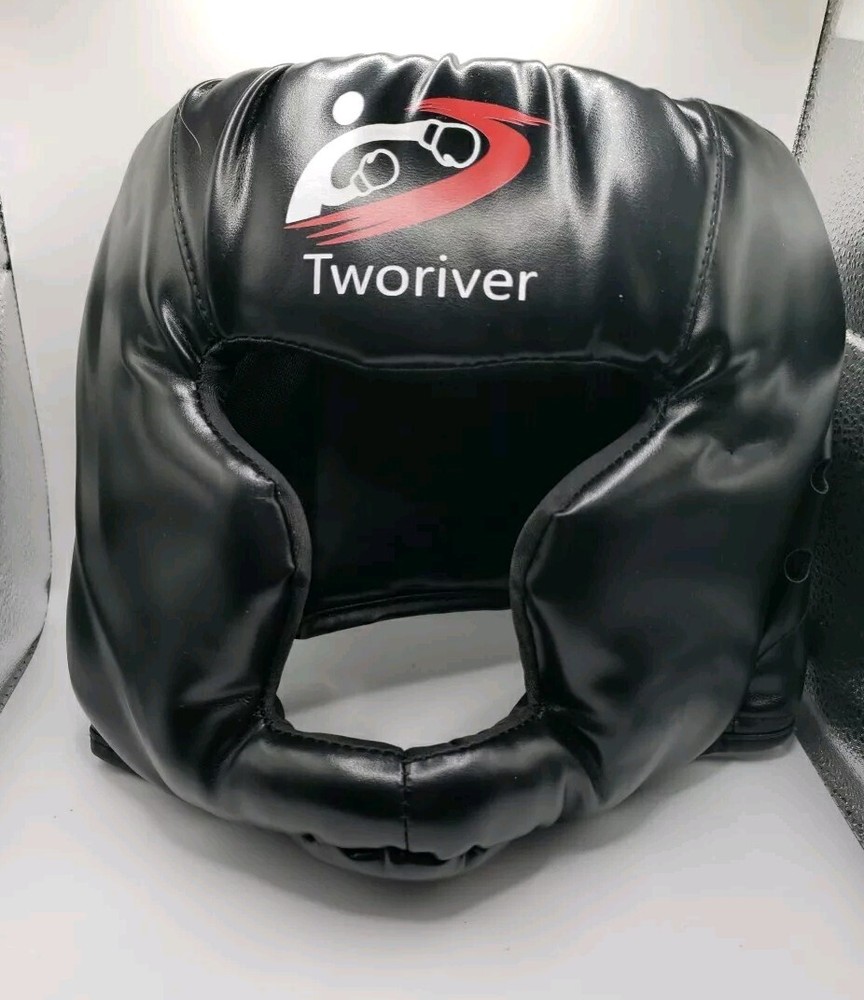 Tworiver Boxing Head Gear - Black