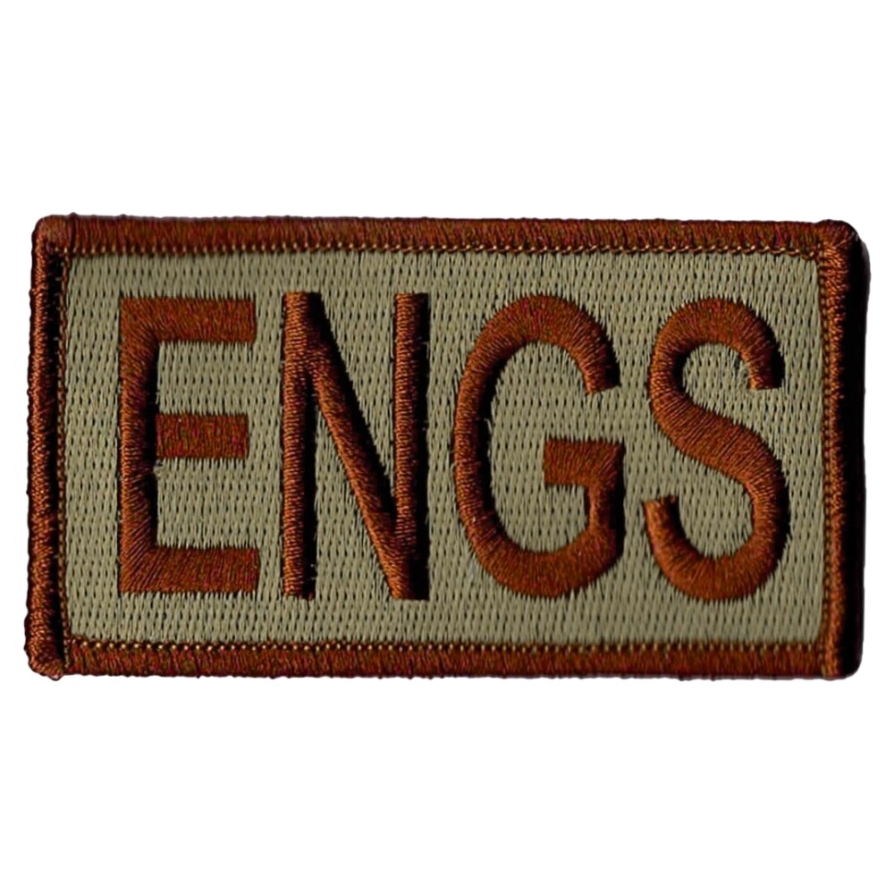 ENGS Duty Identifier Tab / USAF OCP Air Force Patch