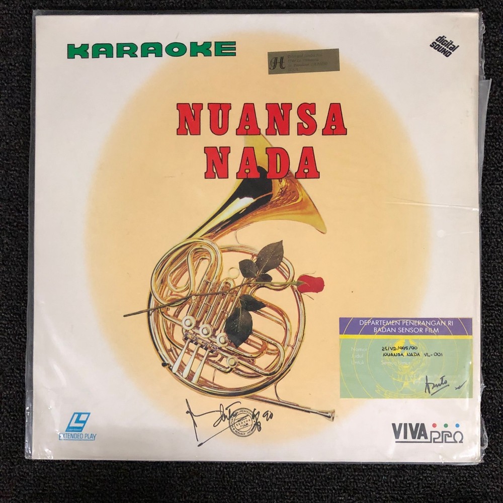 NUANSA NADA Karaoke Laserdisc LD [VL-001]