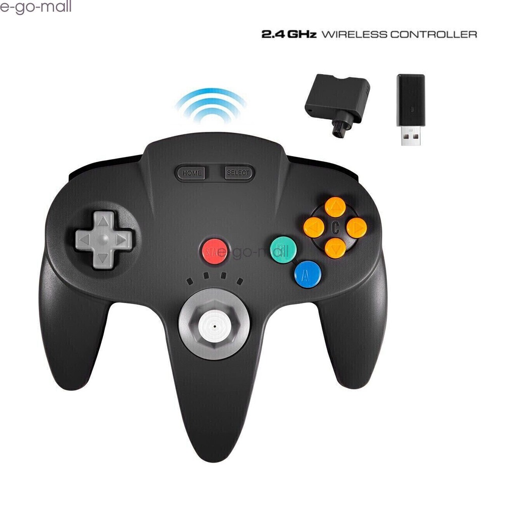Wireless Switch N64 Controller for N64 NSO Steam/ PC Raspberry Pi Windows Mac