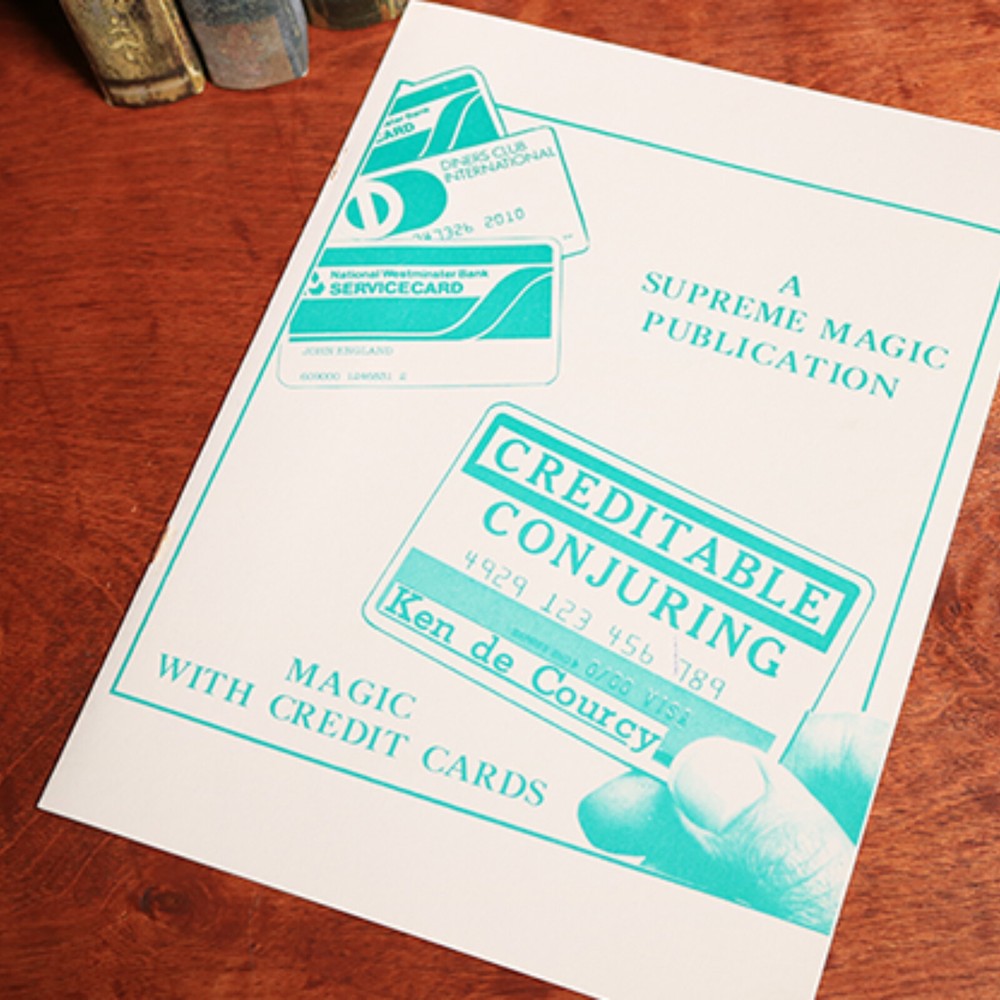 Creditable Conjuring by Ken de Courcy - Book