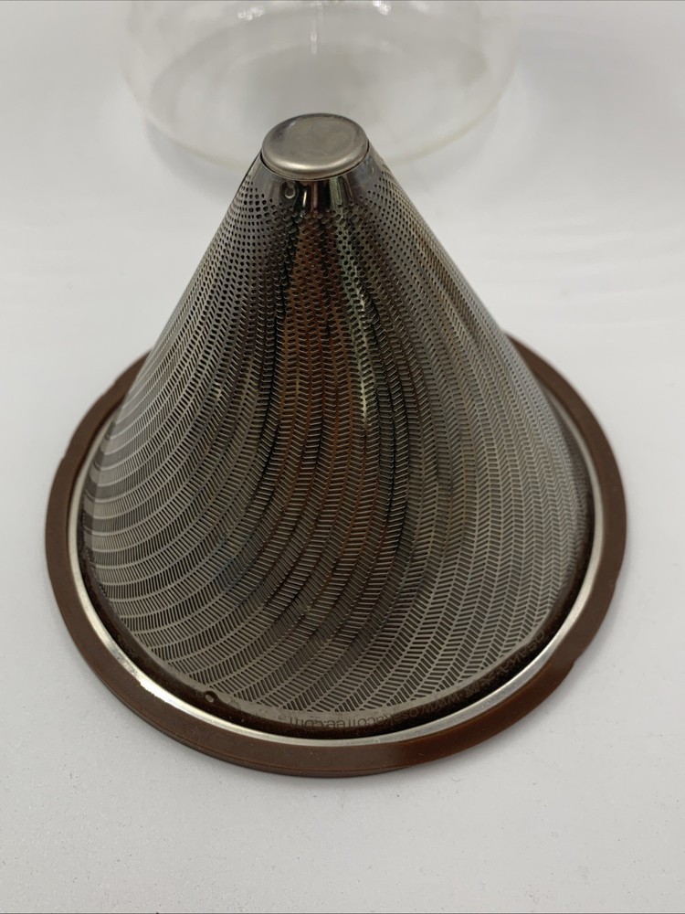Osaka Premium Pour Over Coffee Maker with Unique Filter & Genuine Leather Collar