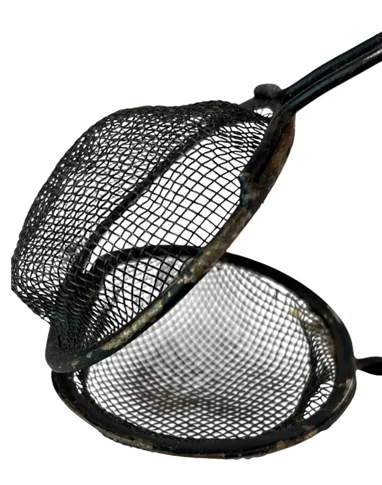 Kitchen Strainer Primitive Long Handle Double Side Soap Sieve Spice Steeper