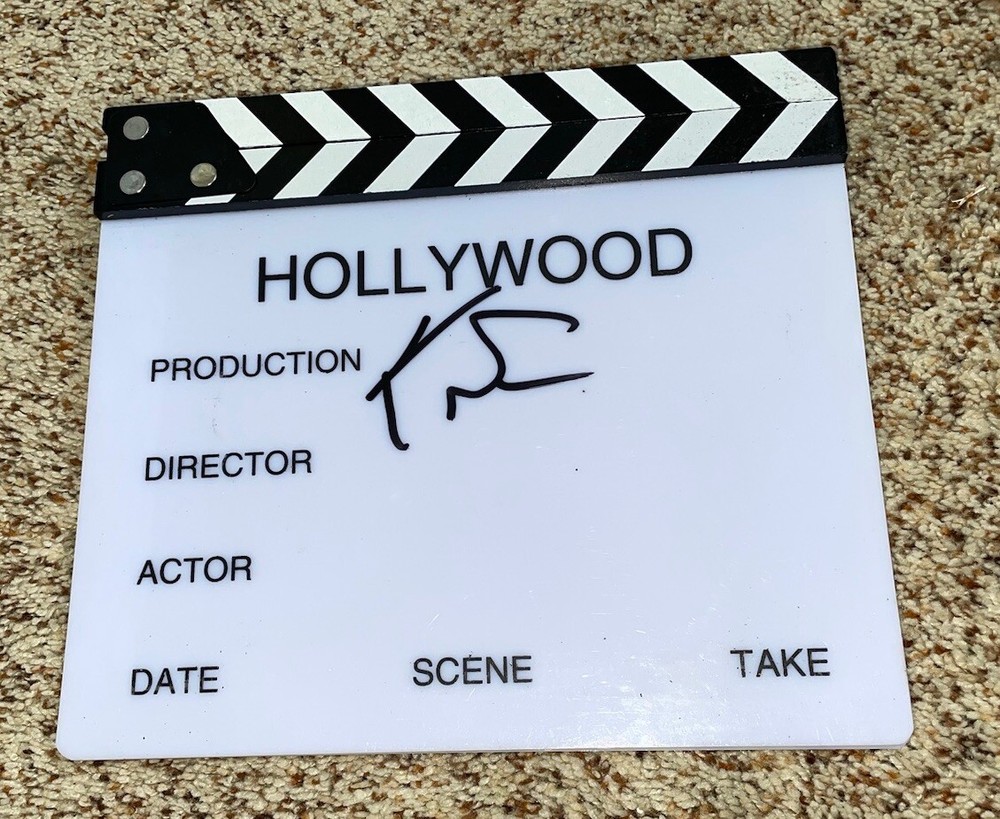 Kevin Feige Signed Movie Clapboard Marvel
