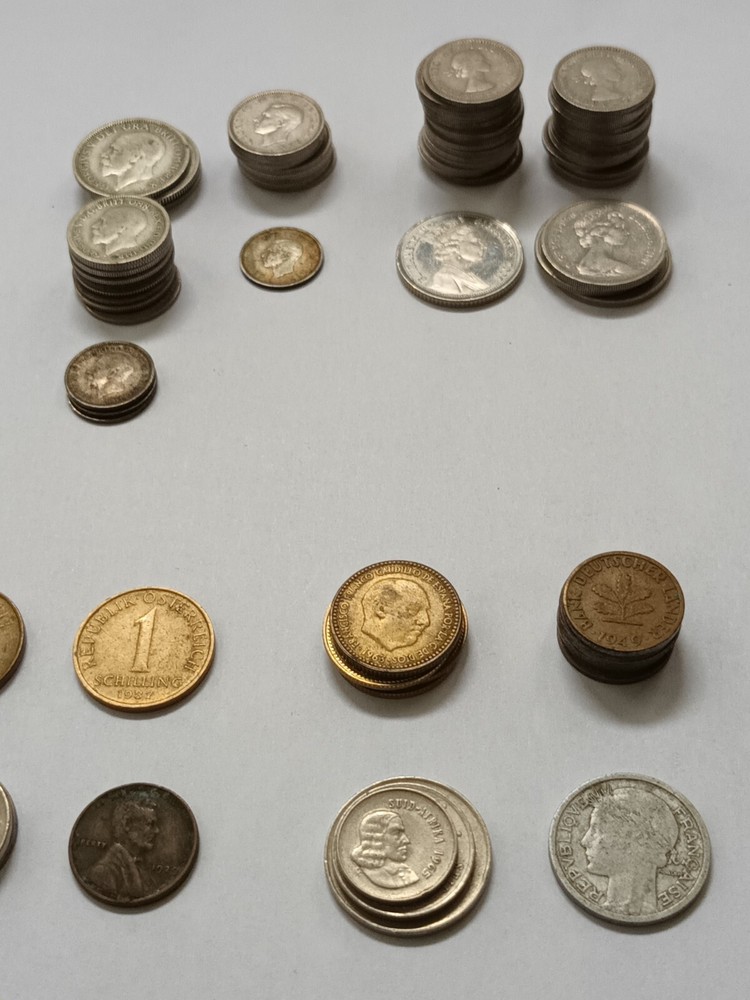 British Coin Collection and Some Foreign Coins