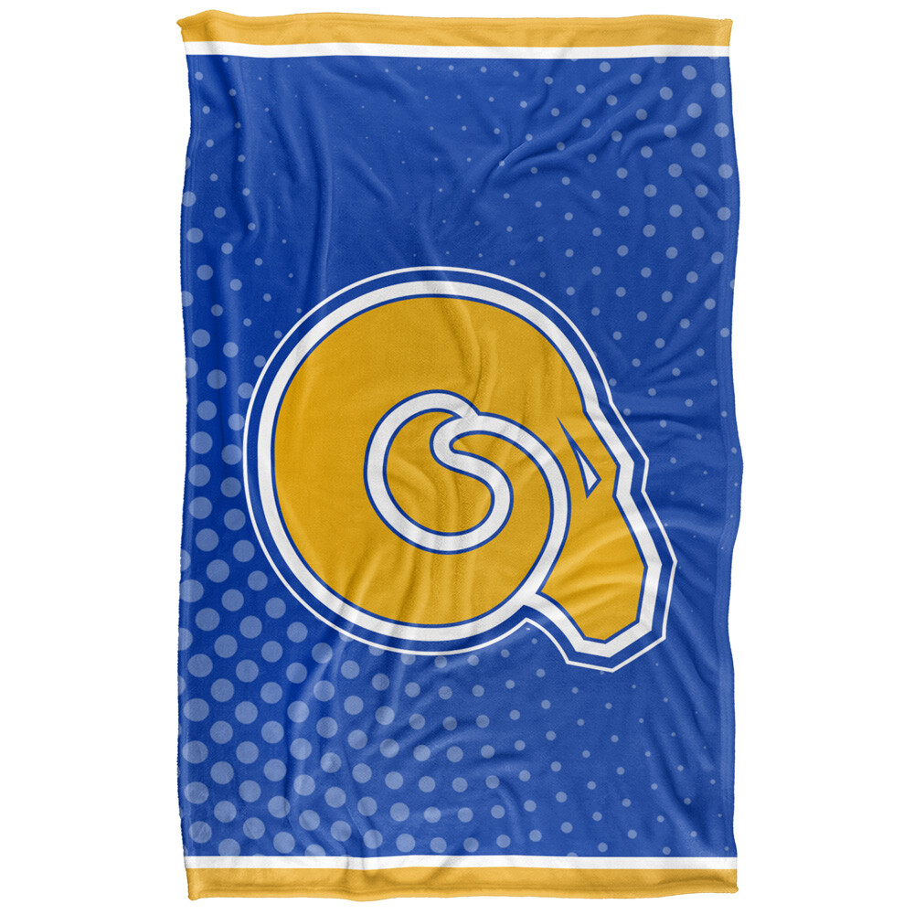 Albany State University Logo Dots Silky Touch Super Soft Throw Blanket