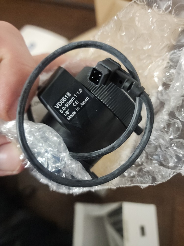 Diebold Preferred YCH-04 Kit Security Camera W/ Computar Lens And Mounting