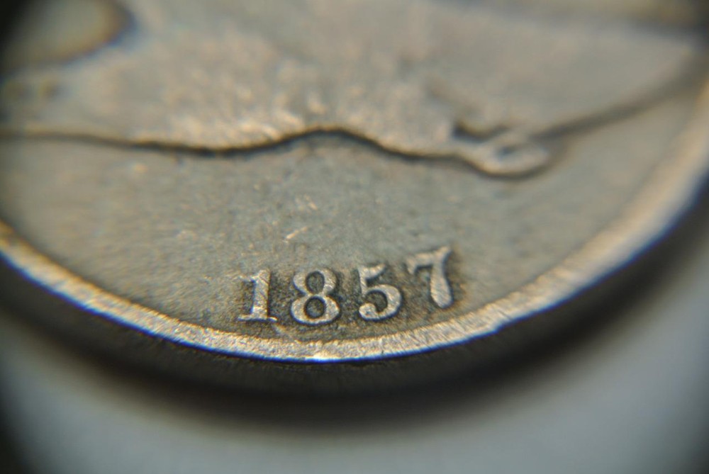 VG Grade 1857 Flying Eagle Cent - C6367