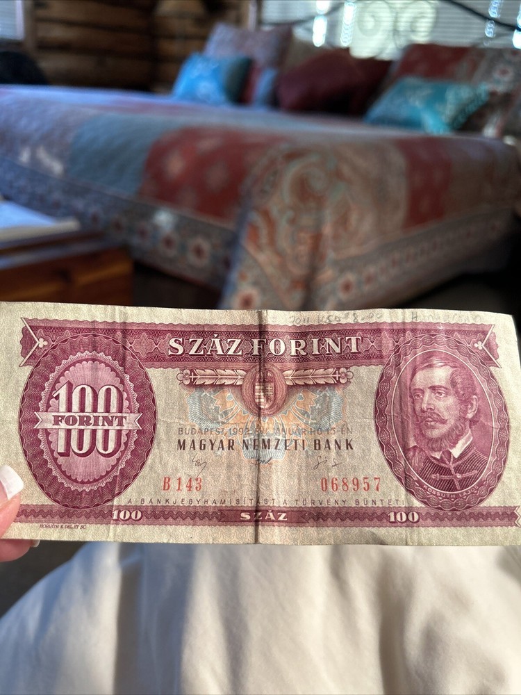 1993 Hungary 100 Forint  World Banknote