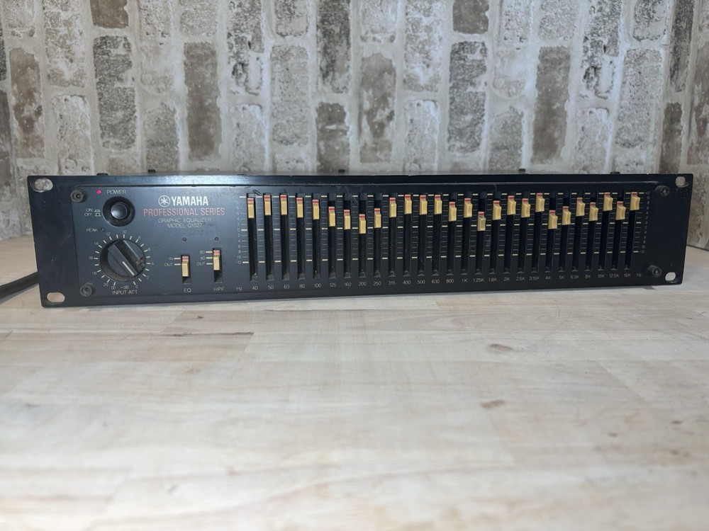 YAMAHA Q1027 Graphic Equalizer⭐️Model Q1027 Professional Series⭐️Tested Working