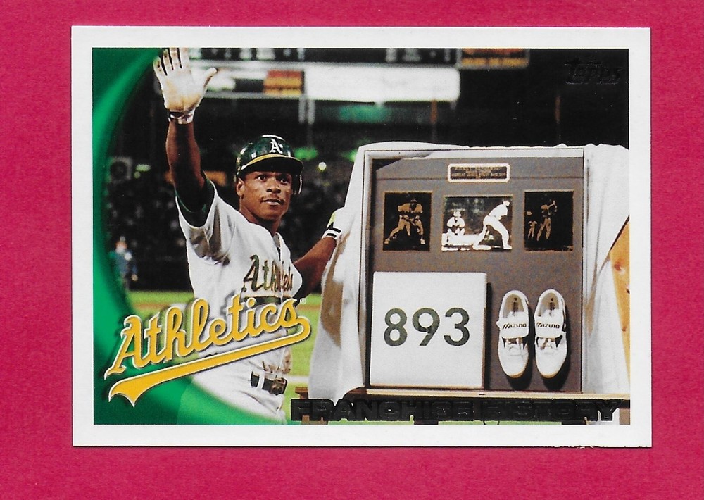 Rickey Henderson Topps Inserts/Parallels- YOU PICK - NRMT